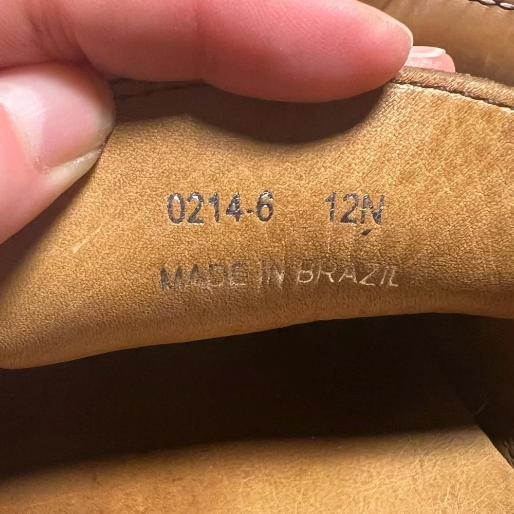 Peter Huber men's horsebit loafers. size 12 N